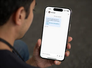 WhatsApp phishing simulation